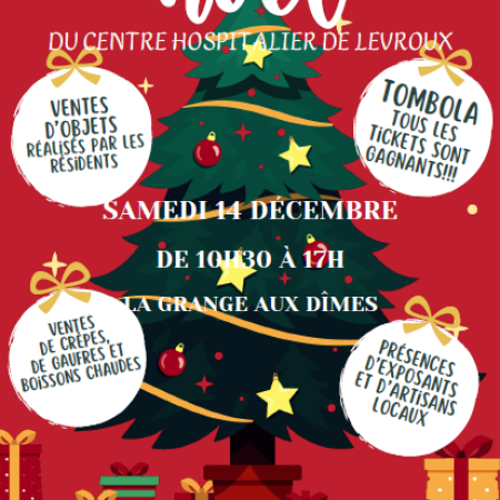 Marché de Noël au Centre Hospitalier de Levroux